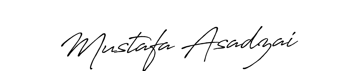 Design your own signature with our free online signature maker. With this signature software, you can create a handwritten (Antro_Vectra_Bolder) signature for name Mustafa Asadzai. Mustafa Asadzai signature style 7 images and pictures png