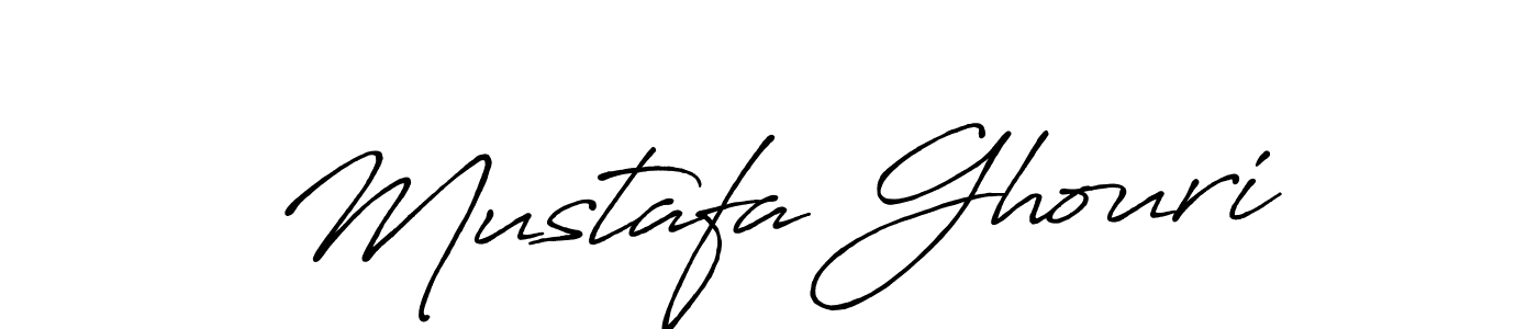 Also we have Mustafa Ghouri name is the best signature style. Create professional handwritten signature collection using Antro_Vectra_Bolder autograph style. Mustafa Ghouri signature style 7 images and pictures png