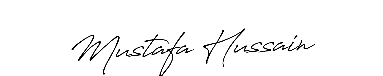 You should practise on your own different ways (Antro_Vectra_Bolder) to write your name (Mustafa Hussain) in signature. don't let someone else do it for you. Mustafa Hussain signature style 7 images and pictures png