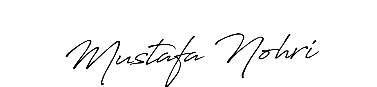 Antro_Vectra_Bolder is a professional signature style that is perfect for those who want to add a touch of class to their signature. It is also a great choice for those who want to make their signature more unique. Get Mustafa Nohri name to fancy signature for free. Mustafa Nohri signature style 7 images and pictures png