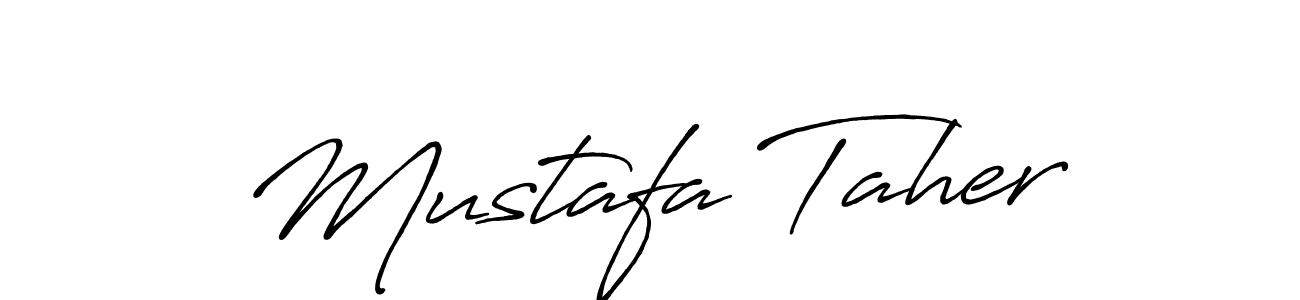 You should practise on your own different ways (Antro_Vectra_Bolder) to write your name (Mustafa Taher) in signature. don't let someone else do it for you. Mustafa Taher signature style 7 images and pictures png