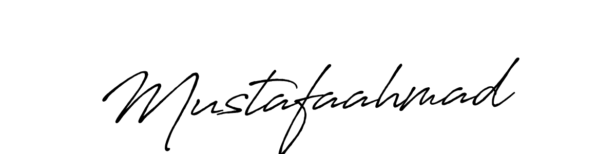 Mustafaahmad stylish signature style. Best Handwritten Sign (Antro_Vectra_Bolder) for my name. Handwritten Signature Collection Ideas for my name Mustafaahmad. Mustafaahmad signature style 7 images and pictures png