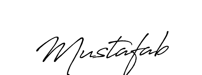 Design your own signature with our free online signature maker. With this signature software, you can create a handwritten (Antro_Vectra_Bolder) signature for name Mustafab. Mustafab signature style 7 images and pictures png