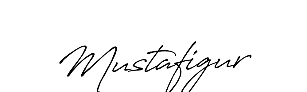 Create a beautiful signature design for name Mustafigur. With this signature (Antro_Vectra_Bolder) fonts, you can make a handwritten signature for free. Mustafigur signature style 7 images and pictures png