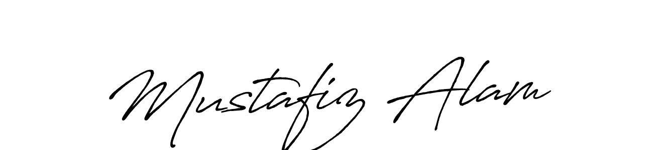 Design your own signature with our free online signature maker. With this signature software, you can create a handwritten (Antro_Vectra_Bolder) signature for name Mustafiz Alam. Mustafiz Alam signature style 7 images and pictures png