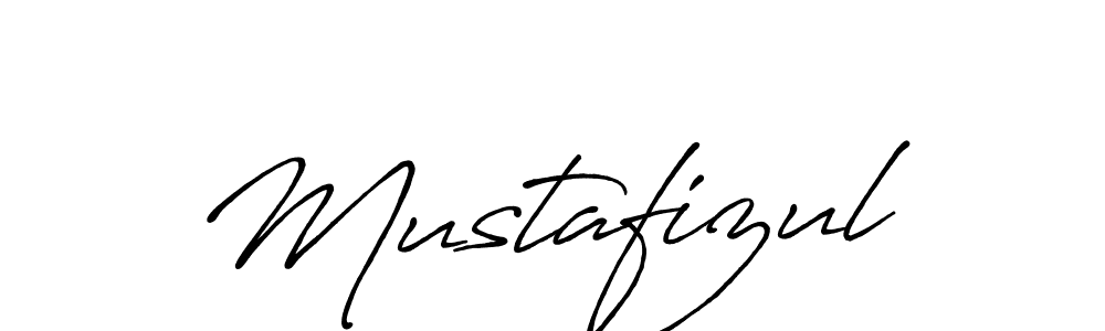 Make a beautiful signature design for name Mustafizul. With this signature (Antro_Vectra_Bolder) style, you can create a handwritten signature for free. Mustafizul signature style 7 images and pictures png