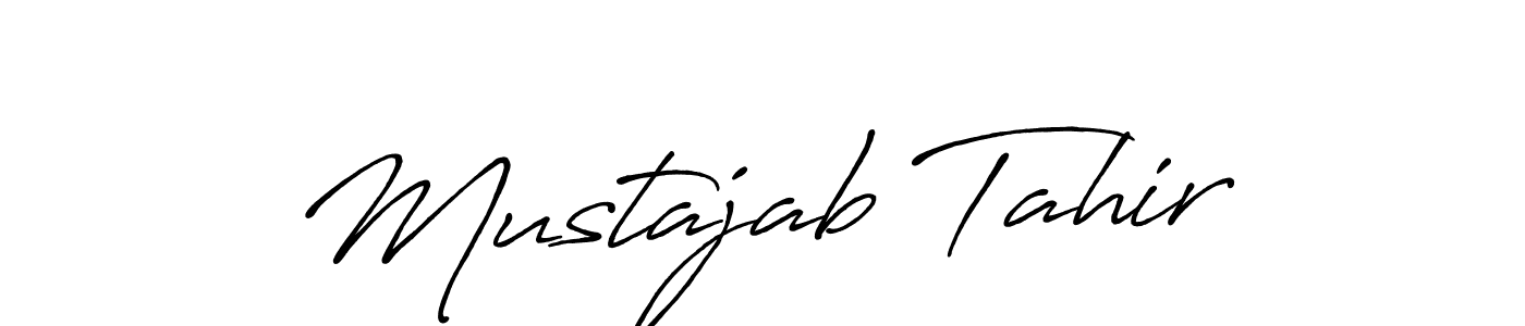 Here are the top 10 professional signature styles for the name Mustajab Tahir. These are the best autograph styles you can use for your name. Mustajab Tahir signature style 7 images and pictures png