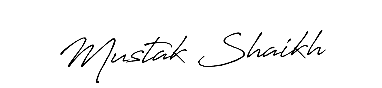 Make a beautiful signature design for name Mustak Shaikh. Use this online signature maker to create a handwritten signature for free. Mustak Shaikh signature style 7 images and pictures png