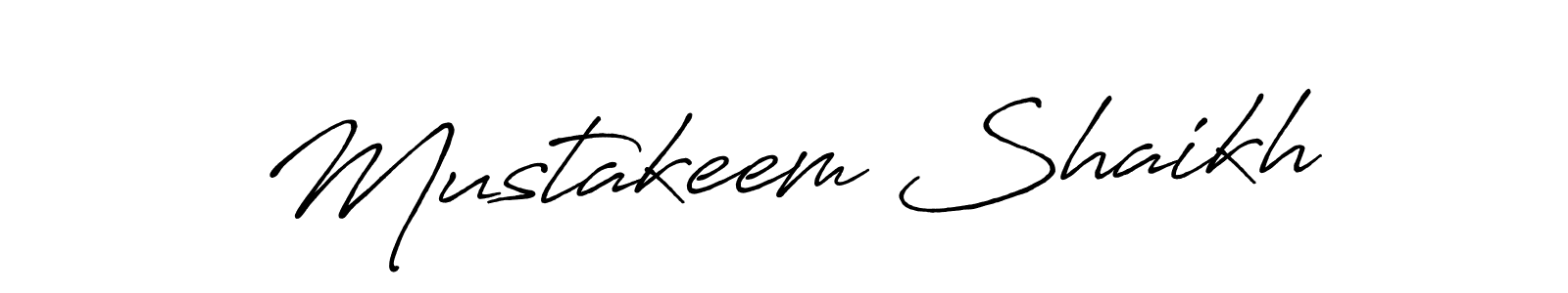 Mustakeem Shaikh stylish signature style. Best Handwritten Sign (Antro_Vectra_Bolder) for my name. Handwritten Signature Collection Ideas for my name Mustakeem Shaikh. Mustakeem Shaikh signature style 7 images and pictures png