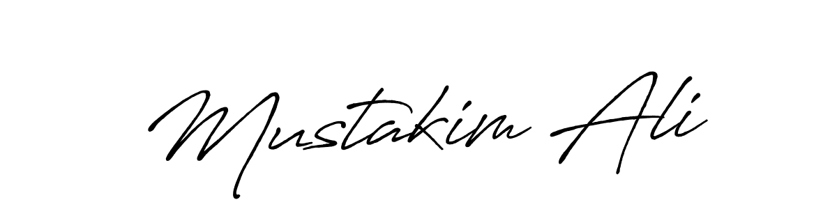 It looks lik you need a new signature style for name Mustakim Ali. Design unique handwritten (Antro_Vectra_Bolder) signature with our free signature maker in just a few clicks. Mustakim Ali signature style 7 images and pictures png