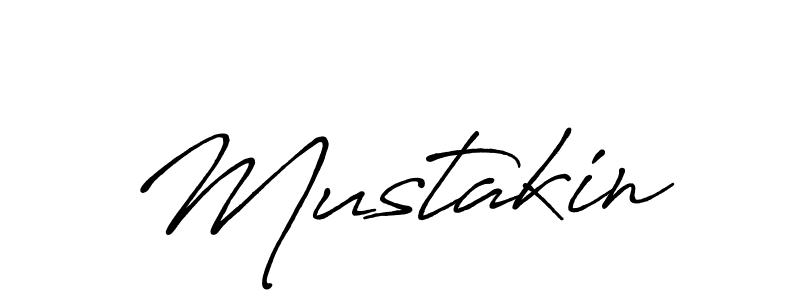 Design your own signature with our free online signature maker. With this signature software, you can create a handwritten (Antro_Vectra_Bolder) signature for name Mustakin. Mustakin signature style 7 images and pictures png