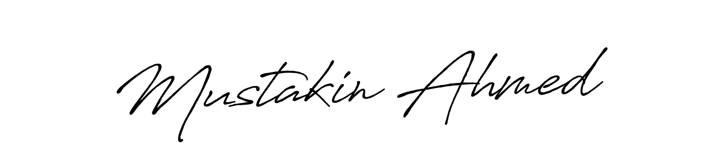 You should practise on your own different ways (Antro_Vectra_Bolder) to write your name (Mustakin Ahmed) in signature. don't let someone else do it for you. Mustakin Ahmed signature style 7 images and pictures png