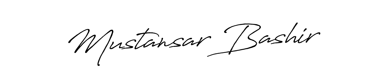 Use a signature maker to create a handwritten signature online. With this signature software, you can design (Antro_Vectra_Bolder) your own signature for name Mustansar Bashir. Mustansar Bashir signature style 7 images and pictures png