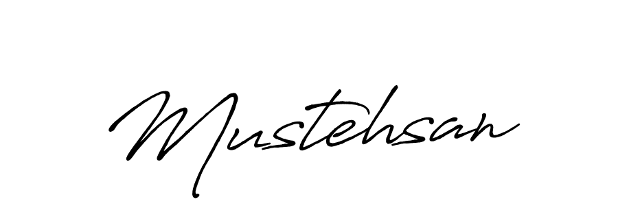 Design your own signature with our free online signature maker. With this signature software, you can create a handwritten (Antro_Vectra_Bolder) signature for name Mustehsan. Mustehsan signature style 7 images and pictures png