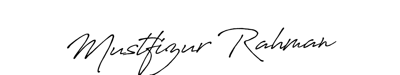 Also we have Mustfizur Rahman name is the best signature style. Create professional handwritten signature collection using Antro_Vectra_Bolder autograph style. Mustfizur Rahman signature style 7 images and pictures png