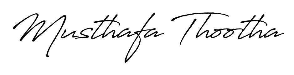 Antro_Vectra_Bolder is a professional signature style that is perfect for those who want to add a touch of class to their signature. Get Musthafa Thootha name fancy signature for free. Musthafa Thootha signature style 7 images and pictures png