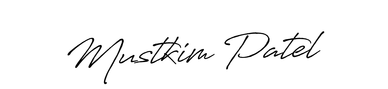 This is the best signature style for the Mustkim Patel name. Also you like these signature font (Antro_Vectra_Bolder). Mix name signature. Mustkim Patel signature style 7 images and pictures png