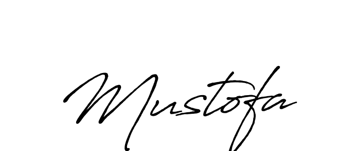 Use a signature maker to create a handwritten signature online. With this signature software, you can design (Antro_Vectra_Bolder) your own signature for name Mustofa. Mustofa signature style 7 images and pictures png