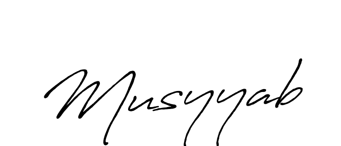 How to make Musyyab name signature. Use Antro_Vectra_Bolder style for creating short signs online. This is the latest handwritten sign. Musyyab signature style 7 images and pictures png