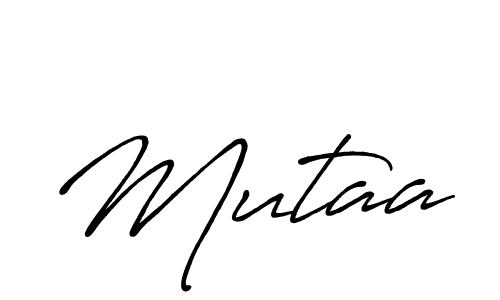 Best and Professional Signature Style for Mutaa. Antro_Vectra_Bolder Best Signature Style Collection. Mutaa signature style 7 images and pictures png