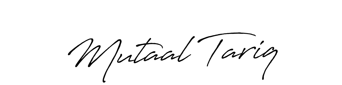 See photos of Mutaal Tariq official signature by Spectra . Check more albums & portfolios. Read reviews & check more about Antro_Vectra_Bolder font. Mutaal Tariq signature style 7 images and pictures png