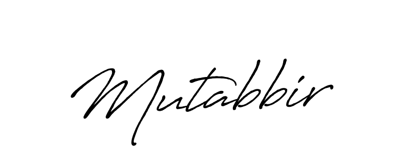 Also You can easily find your signature by using the search form. We will create Mutabbir name handwritten signature images for you free of cost using Antro_Vectra_Bolder sign style. Mutabbir signature style 7 images and pictures png