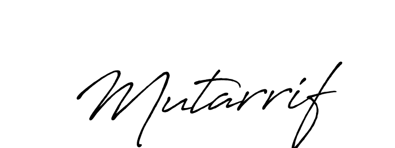 How to Draw Mutarrif signature style? Antro_Vectra_Bolder is a latest design signature styles for name Mutarrif. Mutarrif signature style 7 images and pictures png