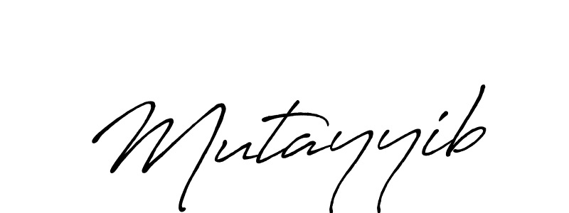 How to Draw Mutayyib signature style? Antro_Vectra_Bolder is a latest design signature styles for name Mutayyib. Mutayyib signature style 7 images and pictures png