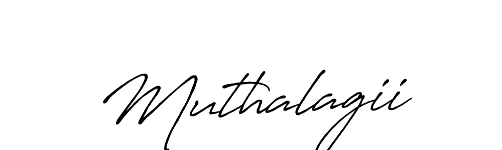 Make a beautiful signature design for name Muthalagii. With this signature (Antro_Vectra_Bolder) style, you can create a handwritten signature for free. Muthalagii signature style 7 images and pictures png