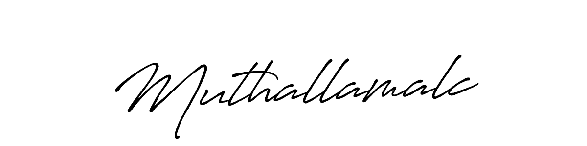 How to make Muthallamalc signature? Antro_Vectra_Bolder is a professional autograph style. Create handwritten signature for Muthallamalc name. Muthallamalc signature style 7 images and pictures png