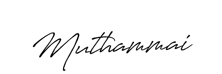 Create a beautiful signature design for name Muthammai. With this signature (Antro_Vectra_Bolder) fonts, you can make a handwritten signature for free. Muthammai signature style 7 images and pictures png