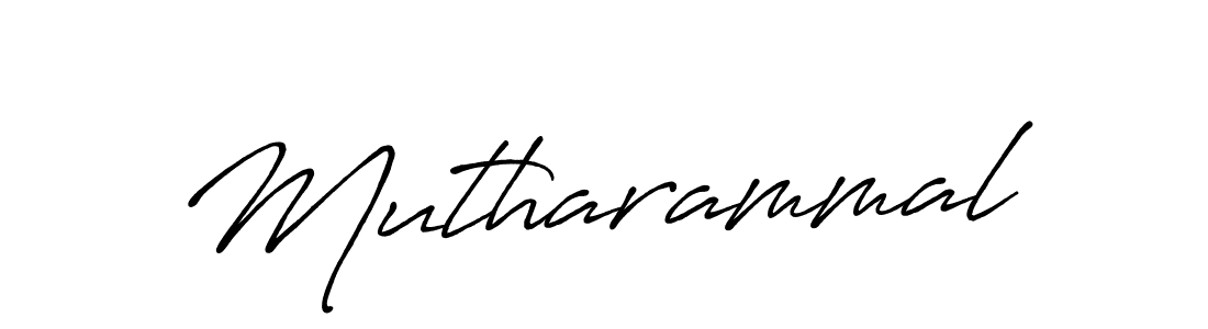 Create a beautiful signature design for name Mutharammal. With this signature (Antro_Vectra_Bolder) fonts, you can make a handwritten signature for free. Mutharammal signature style 7 images and pictures png