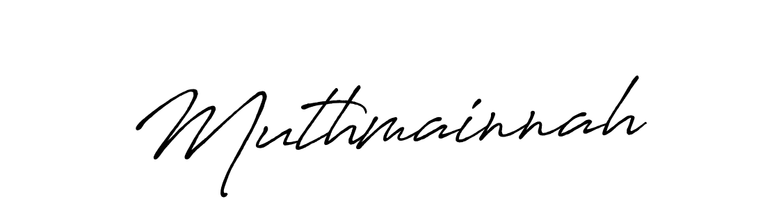 if you are searching for the best signature style for your name Muthmainnah. so please give up your signature search. here we have designed multiple signature styles  using Antro_Vectra_Bolder. Muthmainnah signature style 7 images and pictures png