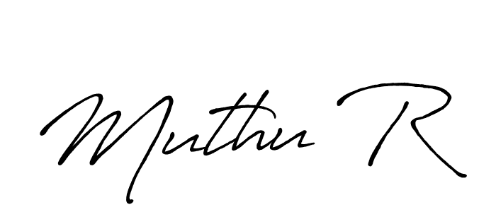 Make a beautiful signature design for name Muthu R. Use this online signature maker to create a handwritten signature for free. Muthu R signature style 7 images and pictures png