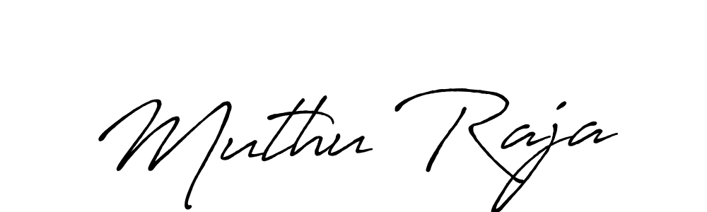 Design your own signature with our free online signature maker. With this signature software, you can create a handwritten (Antro_Vectra_Bolder) signature for name Muthu Raja. Muthu Raja signature style 7 images and pictures png