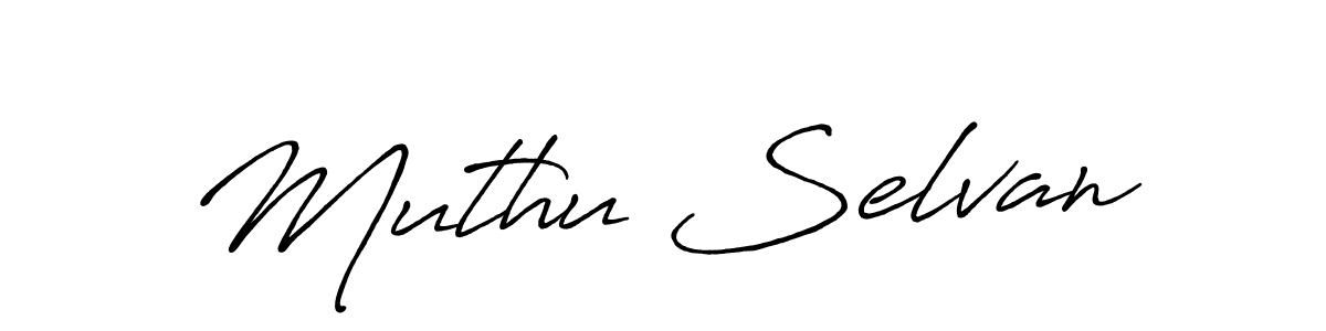 Make a short Muthu Selvan signature style. Manage your documents anywhere anytime using Antro_Vectra_Bolder. Create and add eSignatures, submit forms, share and send files easily. Muthu Selvan signature style 7 images and pictures png