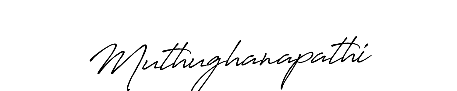 Use a signature maker to create a handwritten signature online. With this signature software, you can design (Antro_Vectra_Bolder) your own signature for name Muthughanapathi. Muthughanapathi signature style 7 images and pictures png