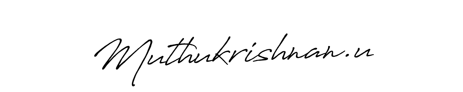 Also You can easily find your signature by using the search form. We will create Muthukrishnan.u name handwritten signature images for you free of cost using Antro_Vectra_Bolder sign style. Muthukrishnan.u signature style 7 images and pictures png