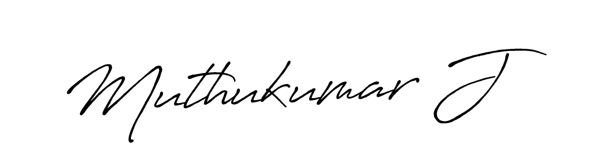 Use a signature maker to create a handwritten signature online. With this signature software, you can design (Antro_Vectra_Bolder) your own signature for name Muthukumar J. Muthukumar J signature style 7 images and pictures png