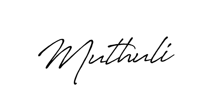 Similarly Antro_Vectra_Bolder is the best handwritten signature design. Signature creator online .You can use it as an online autograph creator for name Muthuli. Muthuli signature style 7 images and pictures png