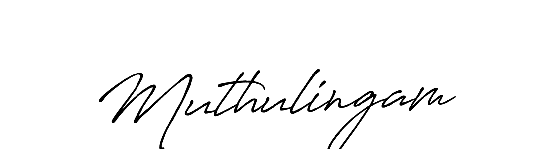 Muthulingam stylish signature style. Best Handwritten Sign (Antro_Vectra_Bolder) for my name. Handwritten Signature Collection Ideas for my name Muthulingam. Muthulingam signature style 7 images and pictures png
