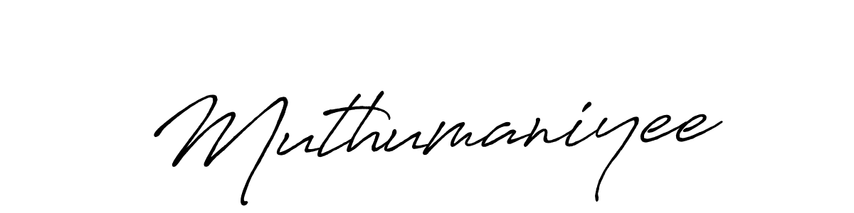 Antro_Vectra_Bolder is a professional signature style that is perfect for those who want to add a touch of class to their signature. It is also a great choice for those who want to make their signature more unique. Get Muthumaniyee name to fancy signature for free. Muthumaniyee signature style 7 images and pictures png