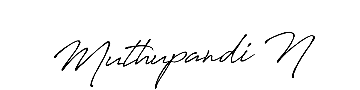 Make a beautiful signature design for name Muthupandi N. Use this online signature maker to create a handwritten signature for free. Muthupandi N signature style 7 images and pictures png