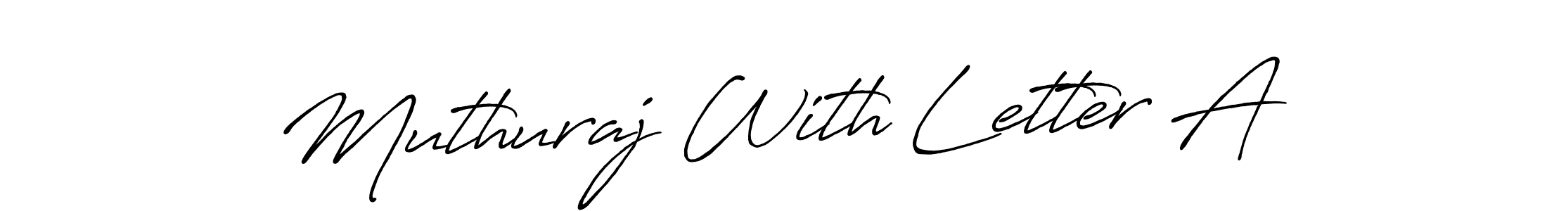 Once you've used our free online signature maker to create your best signature Antro_Vectra_Bolder style, it's time to enjoy all of the benefits that Muthuraj With Letter A name signing documents. Muthuraj With Letter A signature style 7 images and pictures png