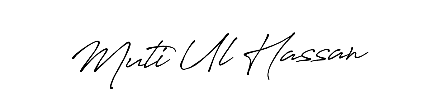 Once you've used our free online signature maker to create your best signature Antro_Vectra_Bolder style, it's time to enjoy all of the benefits that Muti Ul Hassan name signing documents. Muti Ul Hassan signature style 7 images and pictures png