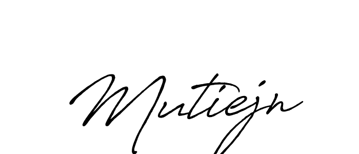 How to make Mutiejn signature? Antro_Vectra_Bolder is a professional autograph style. Create handwritten signature for Mutiejn name. Mutiejn signature style 7 images and pictures png
