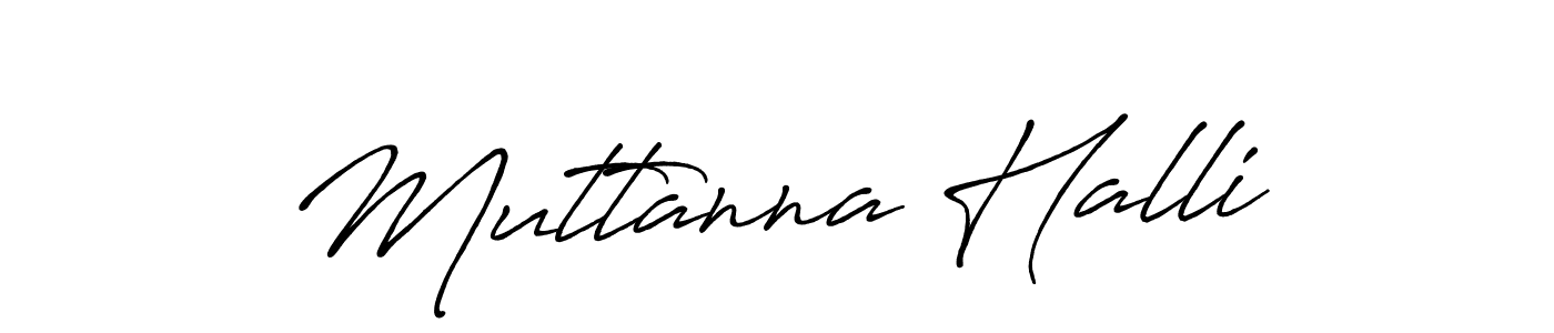 Also we have Muttanna Halli name is the best signature style. Create professional handwritten signature collection using Antro_Vectra_Bolder autograph style. Muttanna Halli signature style 7 images and pictures png