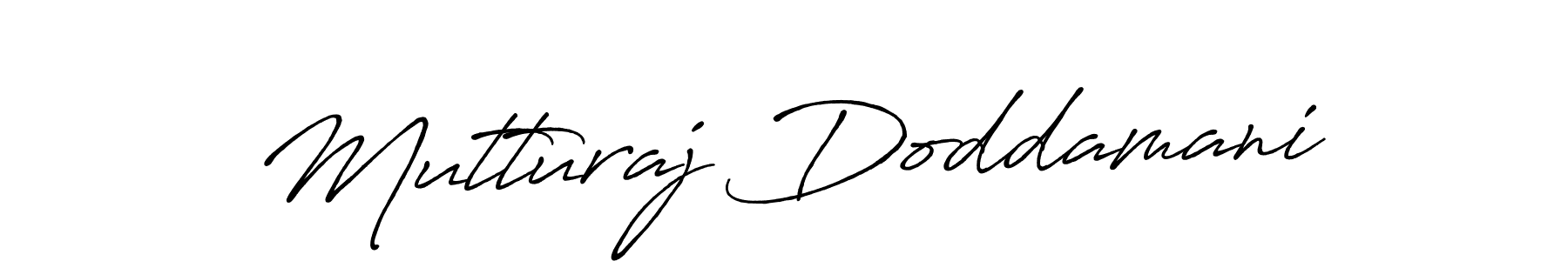 Also we have Mutturaj Doddamani name is the best signature style. Create professional handwritten signature collection using Antro_Vectra_Bolder autograph style. Mutturaj Doddamani signature style 7 images and pictures png