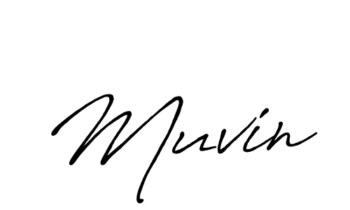 Use a signature maker to create a handwritten signature online. With this signature software, you can design (Antro_Vectra_Bolder) your own signature for name Muvin. Muvin signature style 7 images and pictures png
