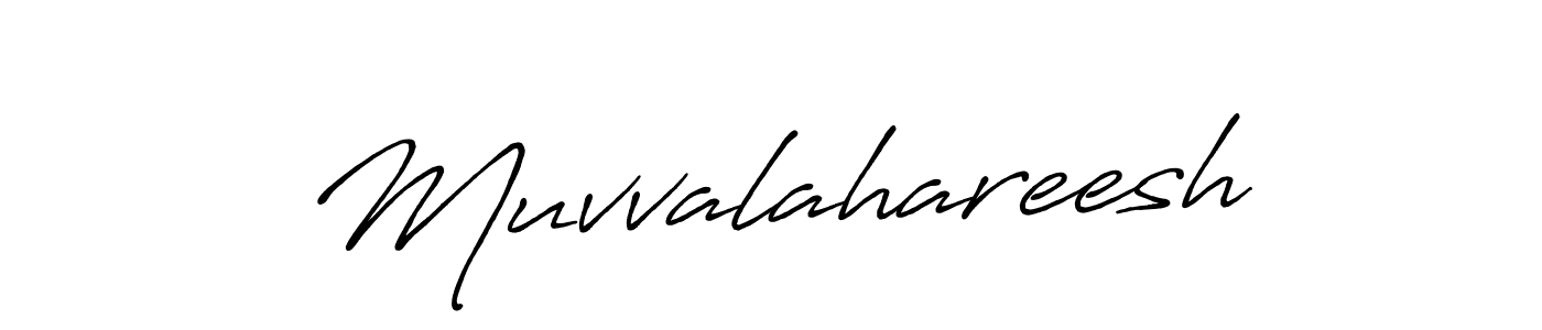 Use a signature maker to create a handwritten signature online. With this signature software, you can design (Antro_Vectra_Bolder) your own signature for name Muvvalahareesh. Muvvalahareesh signature style 7 images and pictures png